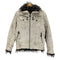 intheattic homme 裏ファー 加工デザインブルゾン メンズ