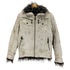 intheattic homme 裏ファー 加工デザインブルゾン メンズ