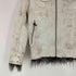intheattic homme 裏ファー 加工デザインブルゾン メンズ