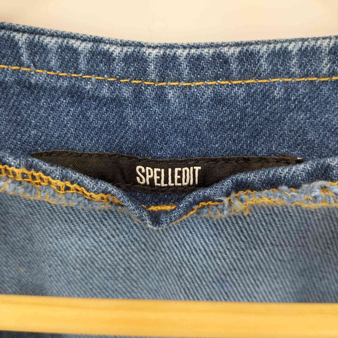 SPELLEDIT 3P デニムジップベスト レディース