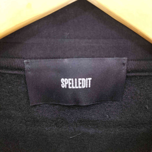SPELLEDIT フロントプリント ジップパーカー レディース