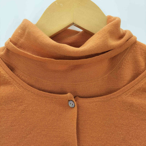 アクアスキュータム AQUASCUTUM ニットカーディガン ハイネックセーター アンサンブル レディース