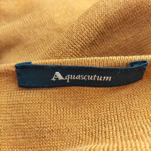 アクアスキュータム AQUASCUTUM ニットカーディガン ハイネックセーター アンサンブル レディース