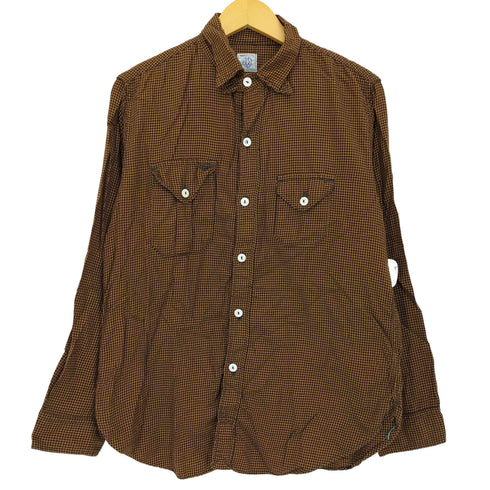 ポストオーバーオールズ POST OVERALLS USA製 ネルシャツ メンズ