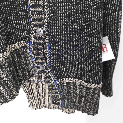 オズモーシス OSMOSIS アシンメトリーニットカーディガン レディース ONE SIZE