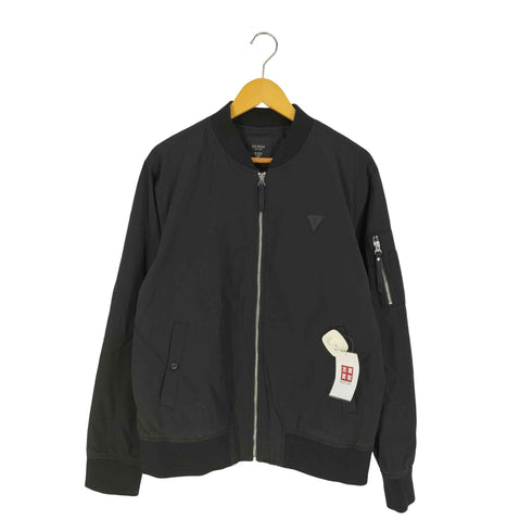 ゲス GUESS ロゴパッチ MA-1 ブルゾン メンズ import:XL