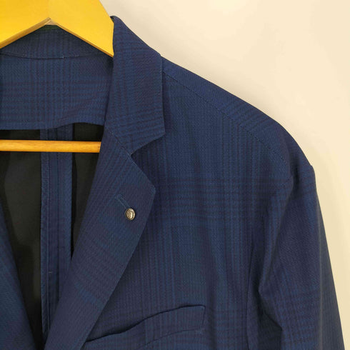 ザラ ZARA チェック 2B テーラードジャケット メンズ USA:44