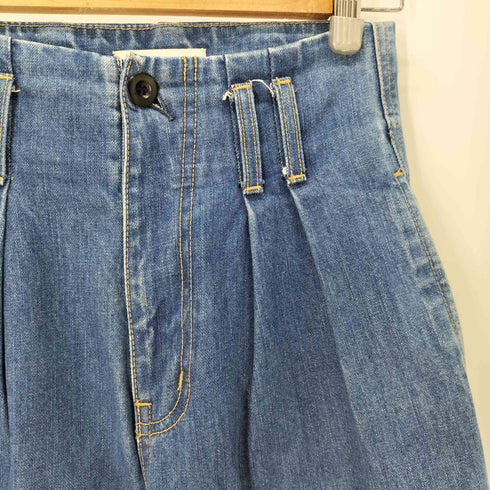 マウジー moussy HIGH WAIST WIDE PT ハイウエストワイドパンツ レディース JPN:1