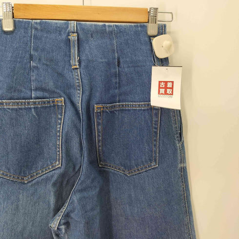 マウジー moussy HIGH WAIST WIDE PT ハイウエストワイドパンツ レディース JPN:1