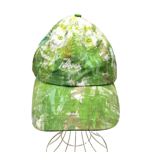 ナンガ NANGA 24SS NYLON TUSSER FOREST PATTERN CAP ナイロン タッサー フォレスト パターン キャップ メンズ FREE
