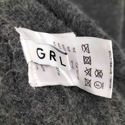 グレイル GRL サムホール付きボリュームスリーブニットワンピース レディース FREE