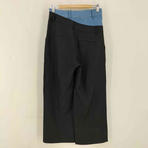 DIKC デニムスプライシング ショートジャケット&ワイドパンツ セットアップ メンズ M