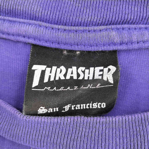 スラッシャー THRASHER 別注 LOGO LONG SLEEVE TEE メンズ JPN:M