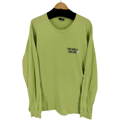 ステューシー Stussy 両面プリント One World Long Sleeve Tee メンズ JPN:L