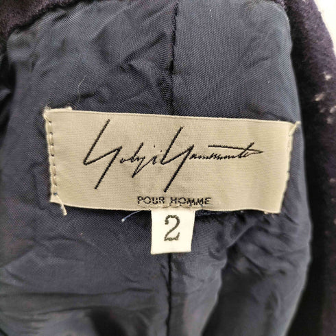 ヨウジヤマモトプールオム Yohji Yamamoto POUR HOMME 2017SS ウールイージーパンツ メンズ JPN:2