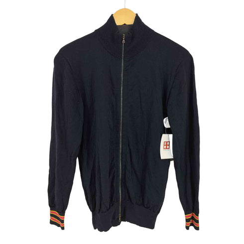 ピーエスポールスミス PS Paul Smith ウール ハイネック フルジップアップニット メンズ JPN:XL