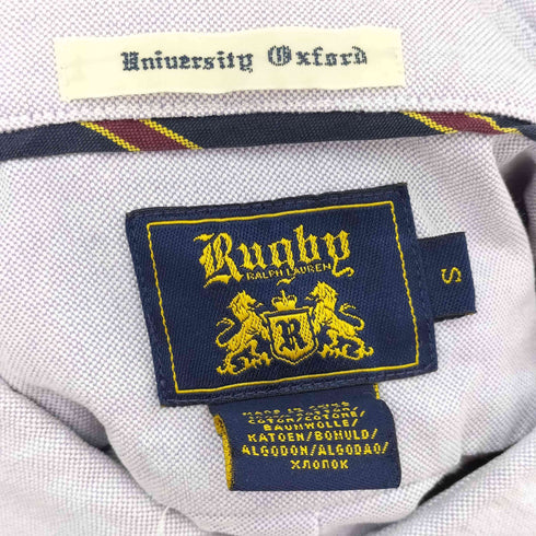 ラグビーラルフローレン Rugby Ralph Lauren L/S オックスフォードBDシャツ メンズ import:S