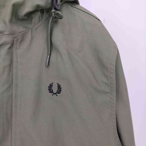 フレッドペリー FRED PERRY 3WAY ZIP IN LINER PARKA フィッシュテールパーカー PRIMALOFTライナー付属 メンズ import:L