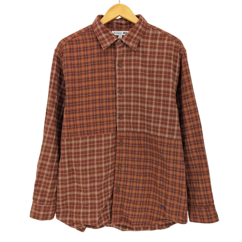 ユニクロジェイダブリューアンダーソン UNIQLO JW ANDERSON 24AW フランネルシャツ/チェック メンズ JPN:L