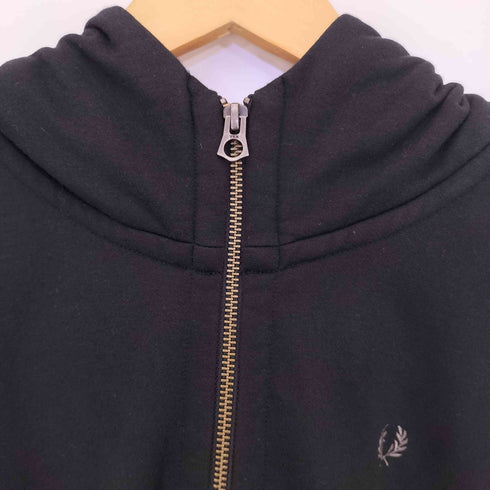 フレッドペリー FRED PERRY Hooded Long Sweat JKT スウェット地 モッズコート メンズ import:M