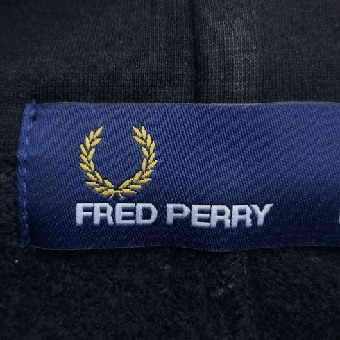 フレッドペリー FRED PERRY Hooded Long Sweat JKT スウェット地 モッズコート メンズ import:M