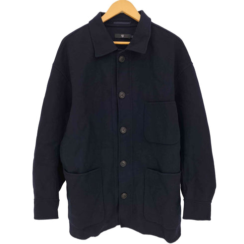 ユニクロプラスジェイ UNIQLO+J ウールブレンドオーバーサイズシャツジャケット メンズ JPN:L