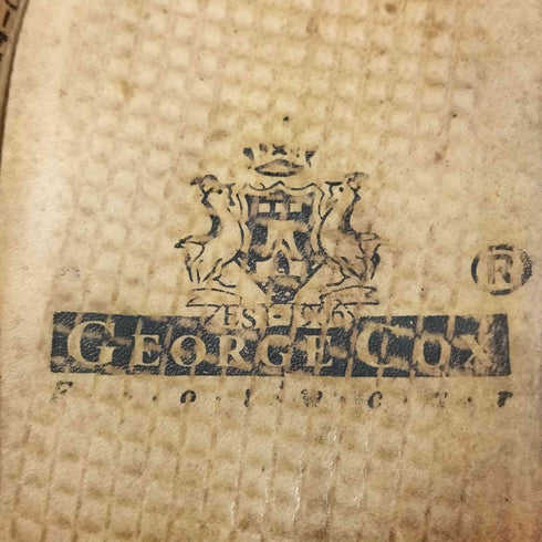 ジョージコックス GEORGE COX イングランド製 ウイングチップサイドゴアシューズ メンズ UK:9