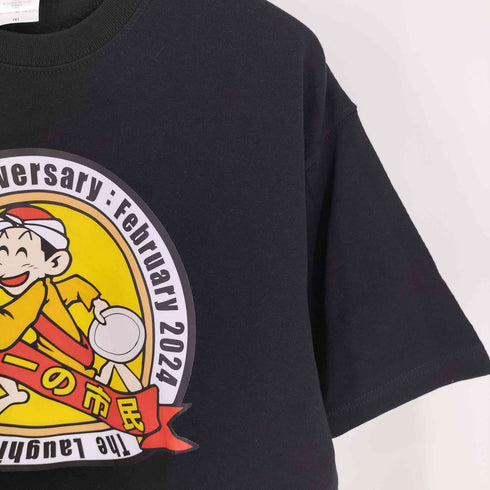 企業 カレー アニメ コラボ プリント クルーネック S/S Tシャツ メンズ JPN:M