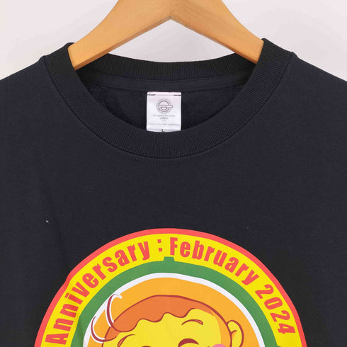 企業 キャラクター プリント クルーネック S/S Tシャツ メンズ JPN:L
