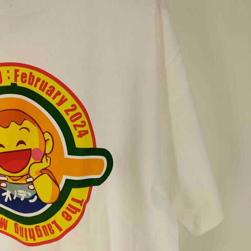 企業 キャラクター プリント クルーネック S/S Tシャツ メンズ JPN:L