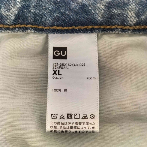 ジーユー GU バレルレッグジーンズ レディース JPN:XL