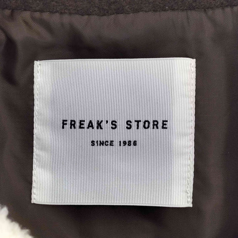 フリークスストア FREAKS STORE ウーリー ボア付き ミドルコート レディース FREE