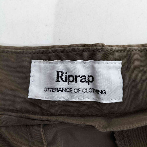 リップラップ Riprap NO TUCK SLACKS ノータックスラックス メンズ