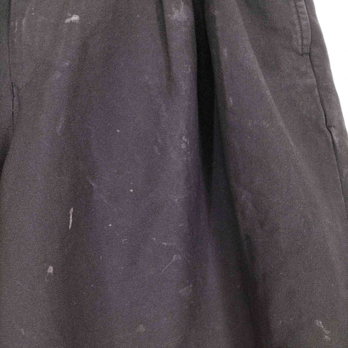 コムデギャルソンオムプリュス COMME des GARCONS HOMME PLUS 17AW ポリ 2タック ショートワイドパンツ メンズ XS