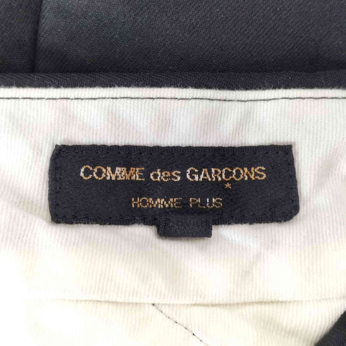 コムデギャルソンオムプリュス COMME des GARCONS HOMME PLUS 17AW ポリ 2タック ショートワイドパンツ メンズ XS