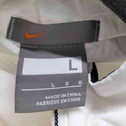ナイキ NIKE スウォッシュロゴプリントナイロンジャケット メンズ JPN:L