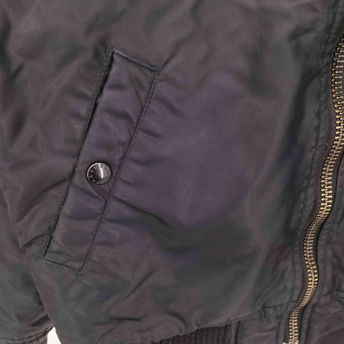 アルファインダストリーズ ALPHA INDUSTRIES ナイロン フライトジャケット メンズ import:M