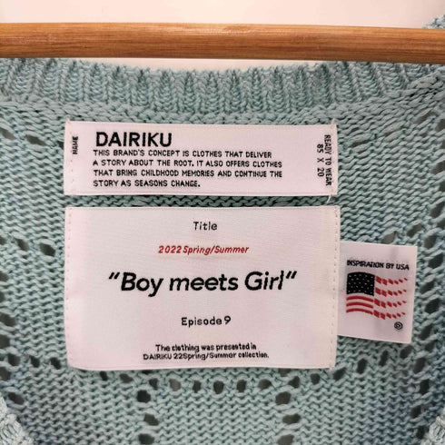 DAIRIK A.J. Knit Vest レディース F