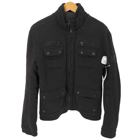 ディーゼル DIESEL 裏地キルティングスタンドカラーフライトジャケット メンズ import:M