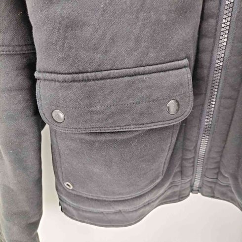 ディーゼル DIESEL 裏地キルティングスタンドカラーフライトジャケット メンズ import:M