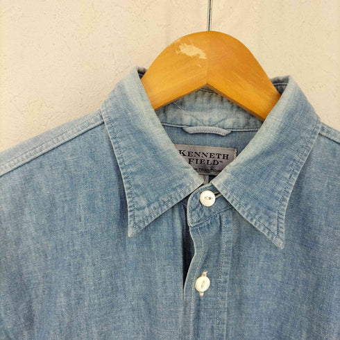 ケネスフィールド KENNETH FIELD AUTHENTIC WORK SHIRTS シャンブレーワークシャツ メンズ JPN:M
