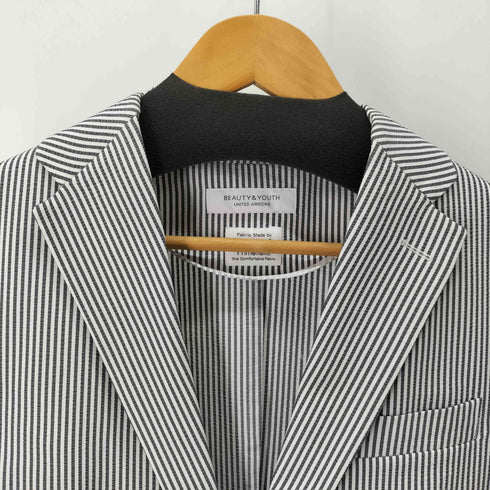 ビューティーアンドユースユナイテッドアローズ BEAUTY & YOUTH UNITED ARROWS BY TORAY ドライ シアサッカー 2B ジャケット メンズ JPN:S
