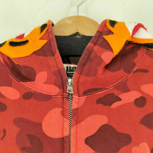 アベイシングエイプ A BATHING APE COLOR CAMO SHARK FULL ZIP HOODIE メンズ JPN:L