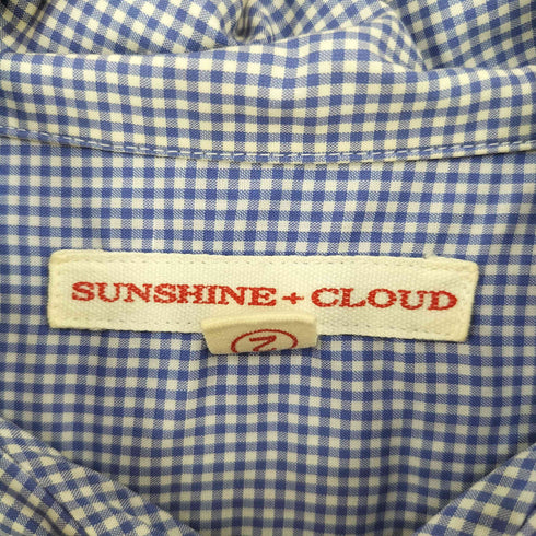SUNSHINE+CLOUD ギンガムチェック BDシャツ メンズ JPN:2