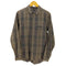 フランクリーダー FRANK LEDER Brown Chequed Shirt メンズ
