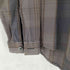 フランクリーダー FRANK LEDER Brown Chequed Shirt メンズ