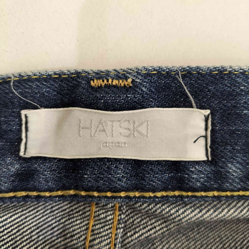HATSKI Loose Tapered Denim universalジップ メンズ JPN:3