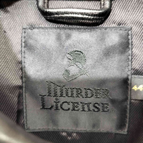 MURDER LICENCE Y2K レザー シャツジャケット メンズ JPN:44