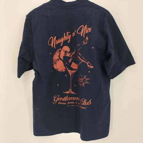 MN+LA 両面プリント Tシャツ メンズ import:L