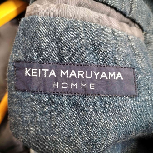 ケイタマルヤマオム KEITA MARUYAMA HOMME デニム 切替 3B テーラードジャケット メンズ JPN:M